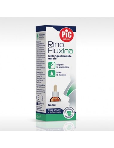 Rinofluxina Gocce 20 Ml Decongestionante