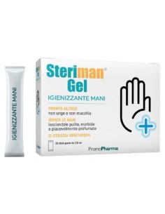Steriman Gel Igienizzante Mani 20 Stick Da 2,8 Ml