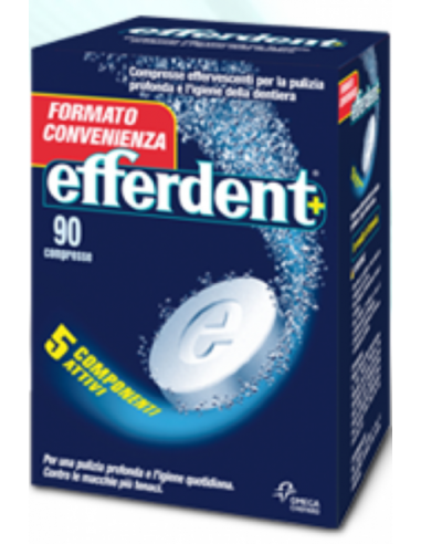 Efferdent 90 Compresse Effervescenti