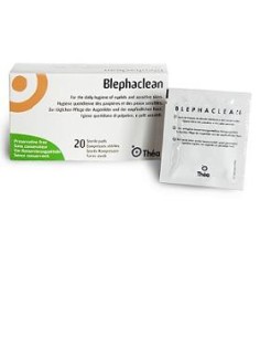 Blephaclean Garze Oculari Sterili A Base Di Acido Ialuronico20 Pezzi