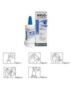 Hylo-comod Gocce Oculari Ialuronato Di Sodio 0,1% Flaconcino 10 Ml