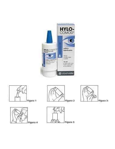 Hylo-comod Gocce Oculari Ialuronato Di Sodio 0,1% Flaconcino 10 Ml
