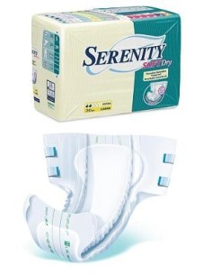 Pannolone Per Incontinenza Serenity Softdry Formato Super Taglia Large 30 Pezzi