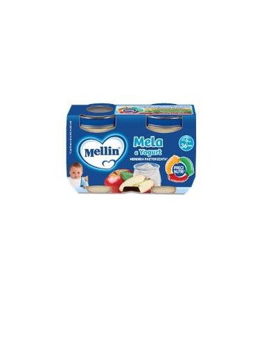 Mellin Merenda Yogurt Mela 2 X 120 G