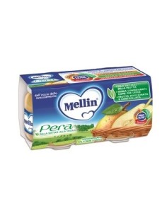 Mellin Omogeneizzato Pera 100 G 2 Pezzi