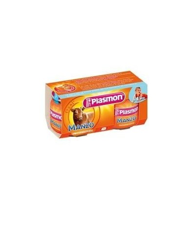 Plasmon Omogeneizzato Manzo 80 G X 2 Pezzi