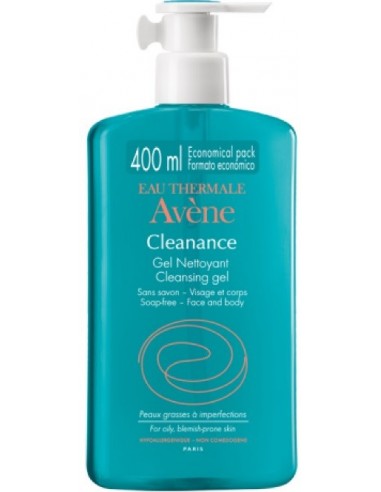 Eau Thermale Avene Cleanance Gel Detergente 400 Ml