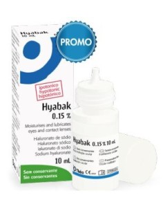 Hyabak Protector Soluzione Oftalmica Sodio Ialuronato 0,15%flacone 10ml