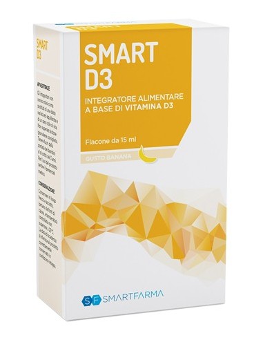 Smart D3 Gocce 15 Ml Gusto Banana