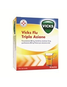 Vicks Flu Tripla Azione*orale Polv 10 Bust