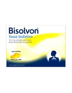 Bisolvon Tosse Sedativo*20 Pastiglie Gommose 10,5 Mg