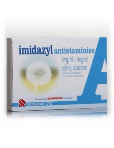 Imidazyl Antistaminico*10 Monod Collirio 0,5 Ml 1 Mg/ml + 1mg/ml