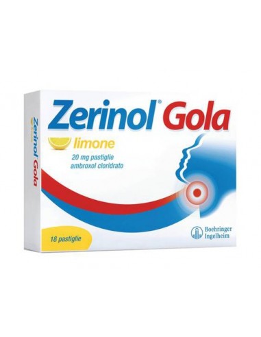 Zerinol Gola Limone*18 Pastiglie 20 Mg