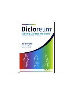 Dicloreum Antinfiammatorio Locale*10 Cerotti 180 Mg