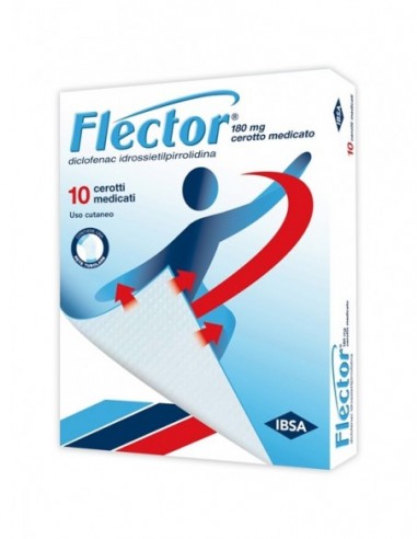 Flector*10 Cerotti Medicati 180 Mg