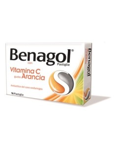 Benagol Vitamina C*16 Pastiglie Arancia