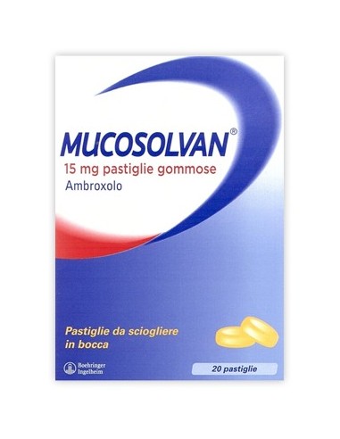 Mucosolvan*20 Pastiglie Gommose 15 Mg