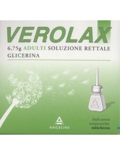 Verolax Adulti 6 Contenitori Monodose 6,75 G Soluzione Rettale