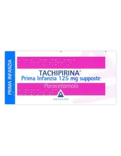 Tachipirina*prima Infanzia 10 Supp 125 Mg