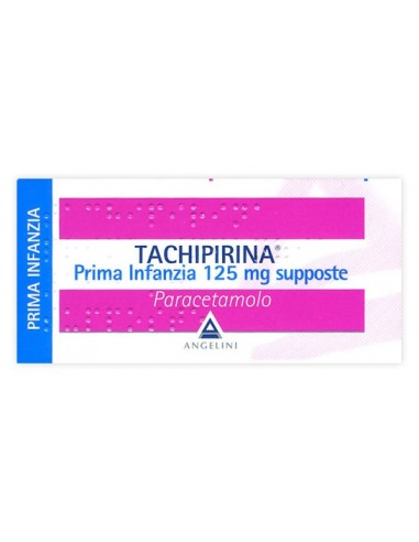Tachipirina*prima Infanzia 10 Supp 125 Mg