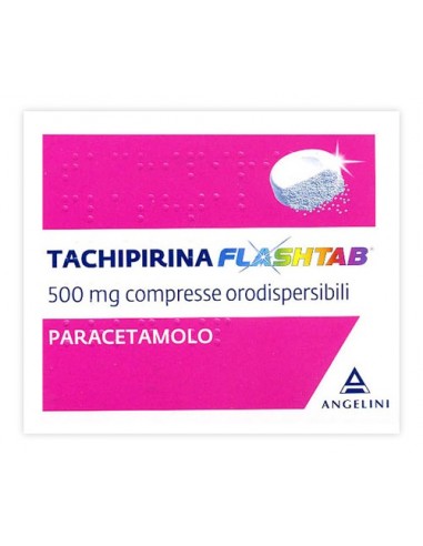 Tachipirina Flashtab*16 Cpr Orodispers 500 Mg