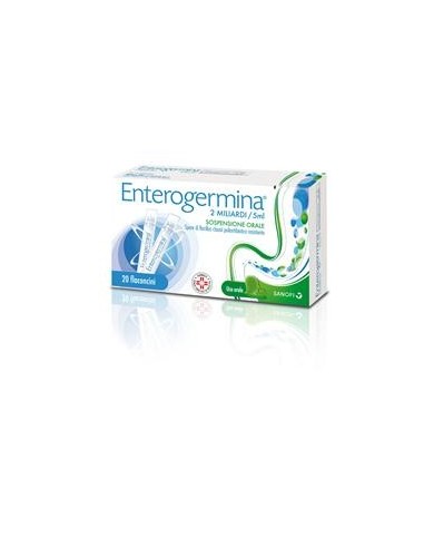 Enterogermina*orale Sosp 20 Flaconcini 2 Mld 5 Ml