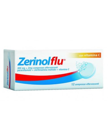 Zerinolflu*12 Cpr Eff 300 Mg + 2 Mg + 250 Mg