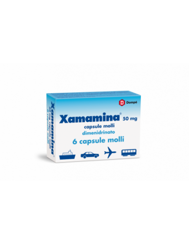 Xamamina 6 Capsule Molli 50 Mg