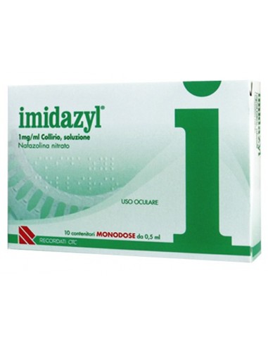Imidazyl*10 Monod Collirio 0,5 Ml 0,1%