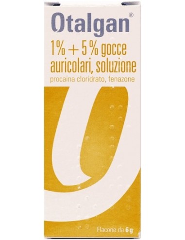 Otalgan*gocce Auricolari 6 G 5% + 1%