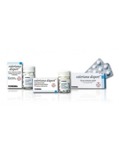 Valeriana Dispert*30 Compresse Rivestite 45 Mg