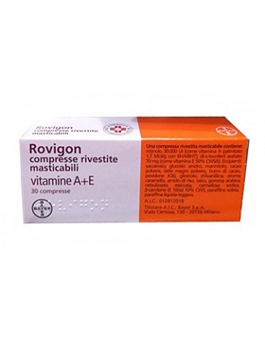 Rovigon*30 Cpr Riv Mast 30.000 Ui + 70 Mg