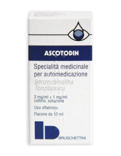 Ascotodin*collirio 3 Mg/ml + 1 Mg/ml 10 Ml