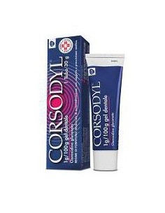 Corsodyl*gel Dentale Tubo 30 G 1 G/100 G