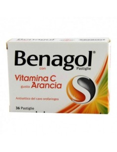 Benagol Vitamina C*36 Pastiglie Arancia