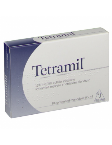 Tetramil*10 Monod Collirio 0,5 Ml 0,3% + 0,05%