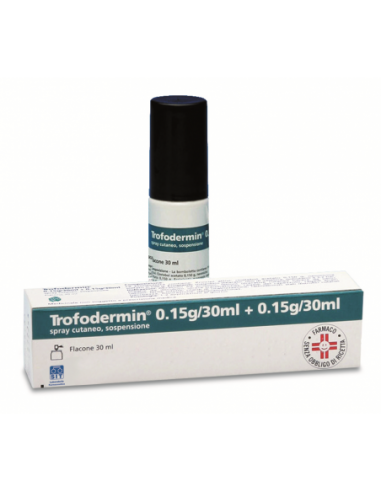 Trofodermin*spray Cut 30 Ml 5% + 5%