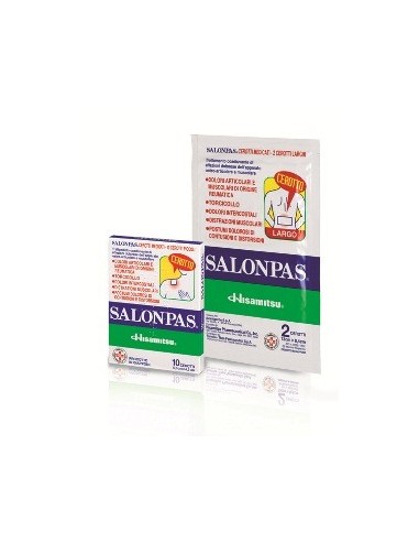 Salonpas*10 Cerotti Medicati 6,5 X 4,2 Cm