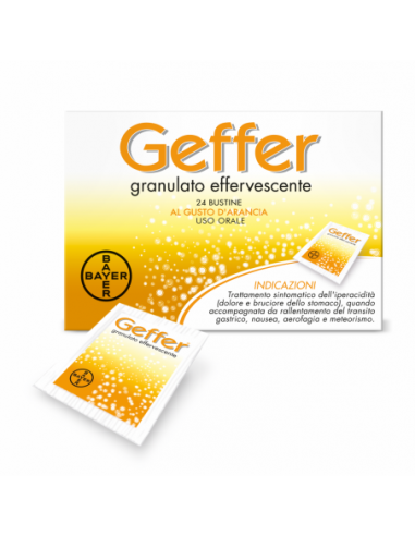 Geffer*orale Granulato Effervescente 24 Bustine 5 G