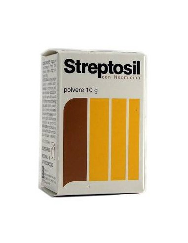 Streptosil Neomicina*polv U.e. 10 G 99,5% + 0,5%