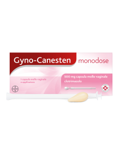 Gynocanesten Monodose*1 Cps Vag 500 Mg