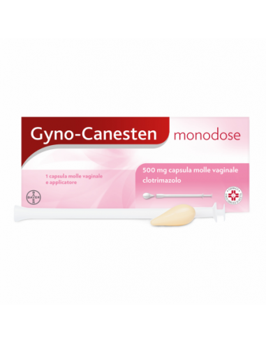 Gynocanesten Monodose*1 Cps Vag 500 Mg