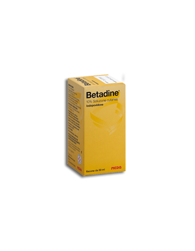 Betadine*soluz Cutanea 50 Ml 10%
