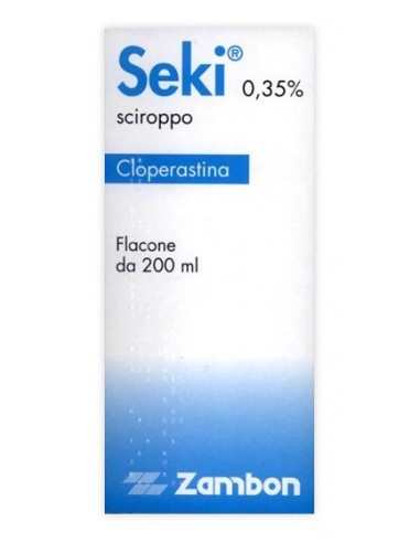 Seki Sciroppo 200 Ml 3,54 Mg/ml