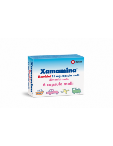 Xamamina*bb 6 Cps Molli 25 Mg