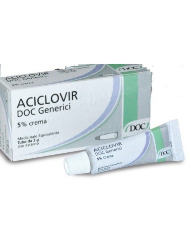 Aciclovir (doc Generici)*crema Derm 3 G 5%