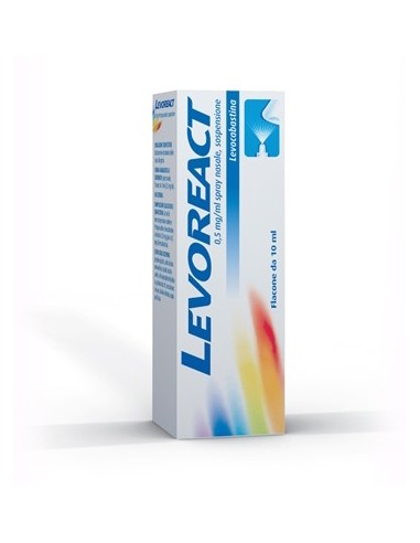 Levoreact*spray Nasale 10 Ml 0,5 Mg/ml