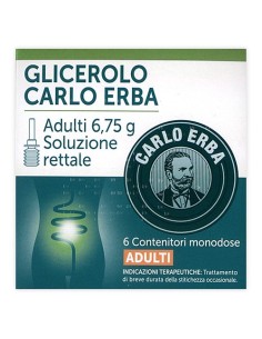 Glicerolo (carlo Erba)*ad 6 Microclismi 6,75 G