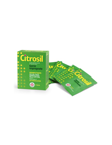 Citrosil*soluz Cutanea 8 Garze 0,175%