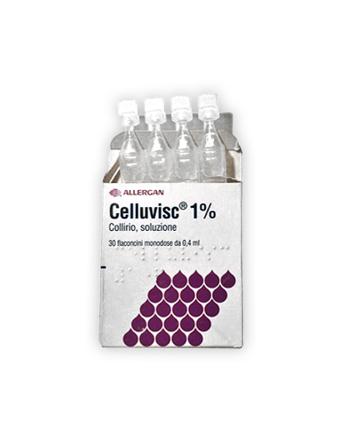 Celluvisc*30 Monod Collirio 0,4 Ml 10 Mg/ml